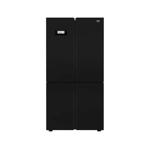 Холодильник Beko A+++ No Frost с обратным черным стеклом