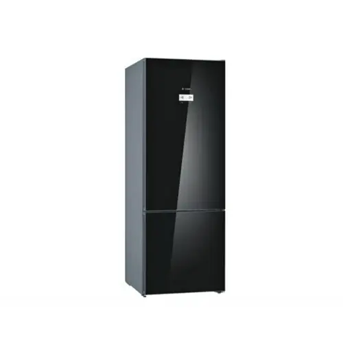 Bosch 700 Liter A+++ No-Frost Black Glass Refrigerator